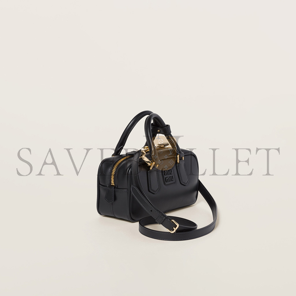 MIU MIU ARCADIE LEATHER BAG 5BB142 (22*10.5*7.5cm)